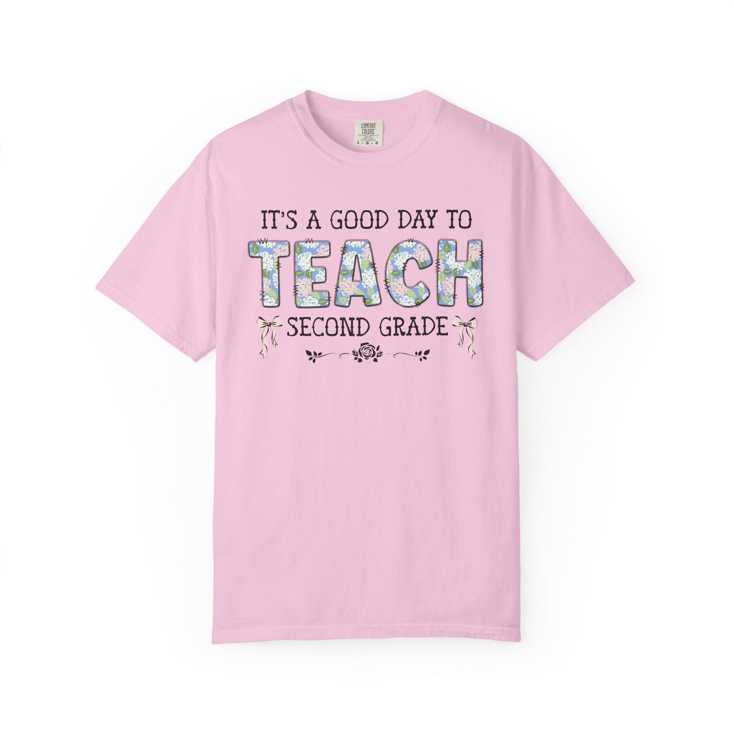 Floral Second Grade Tee