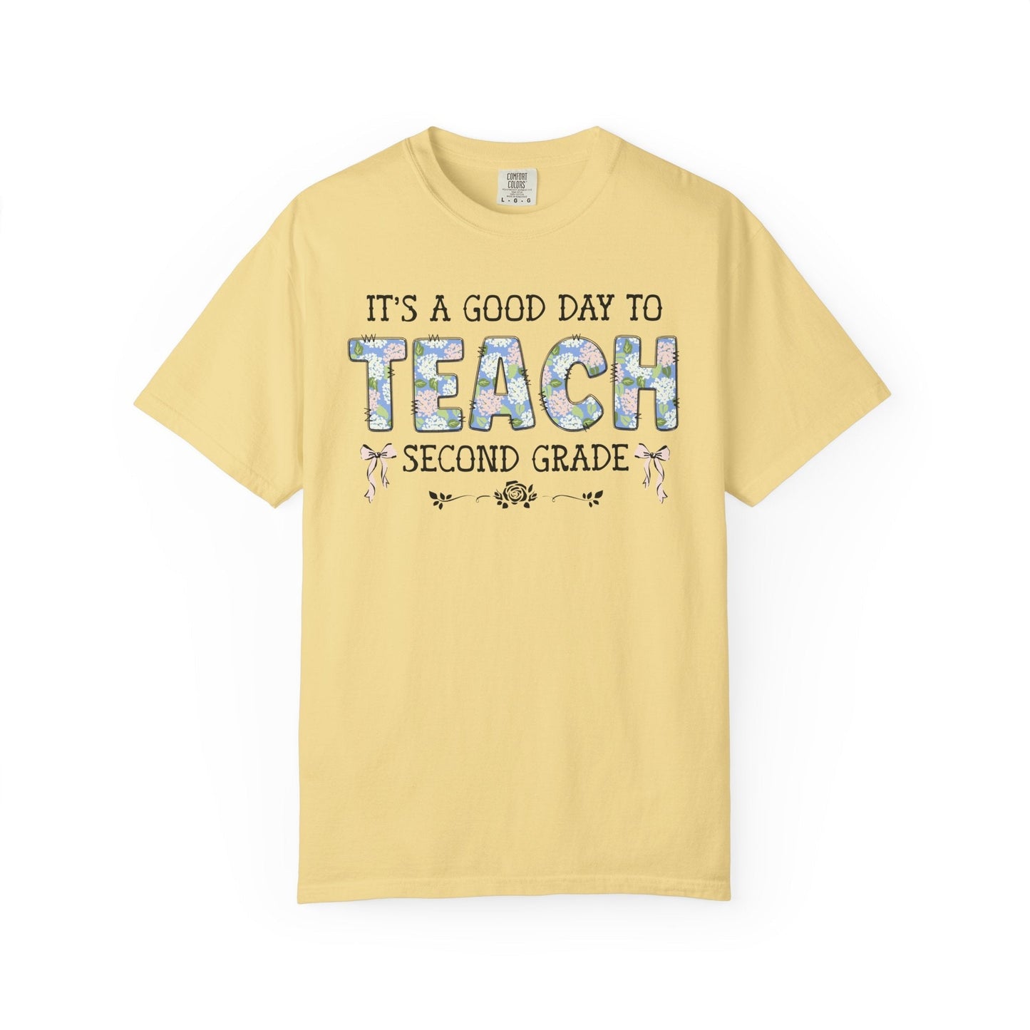Floral Second Grade Tee