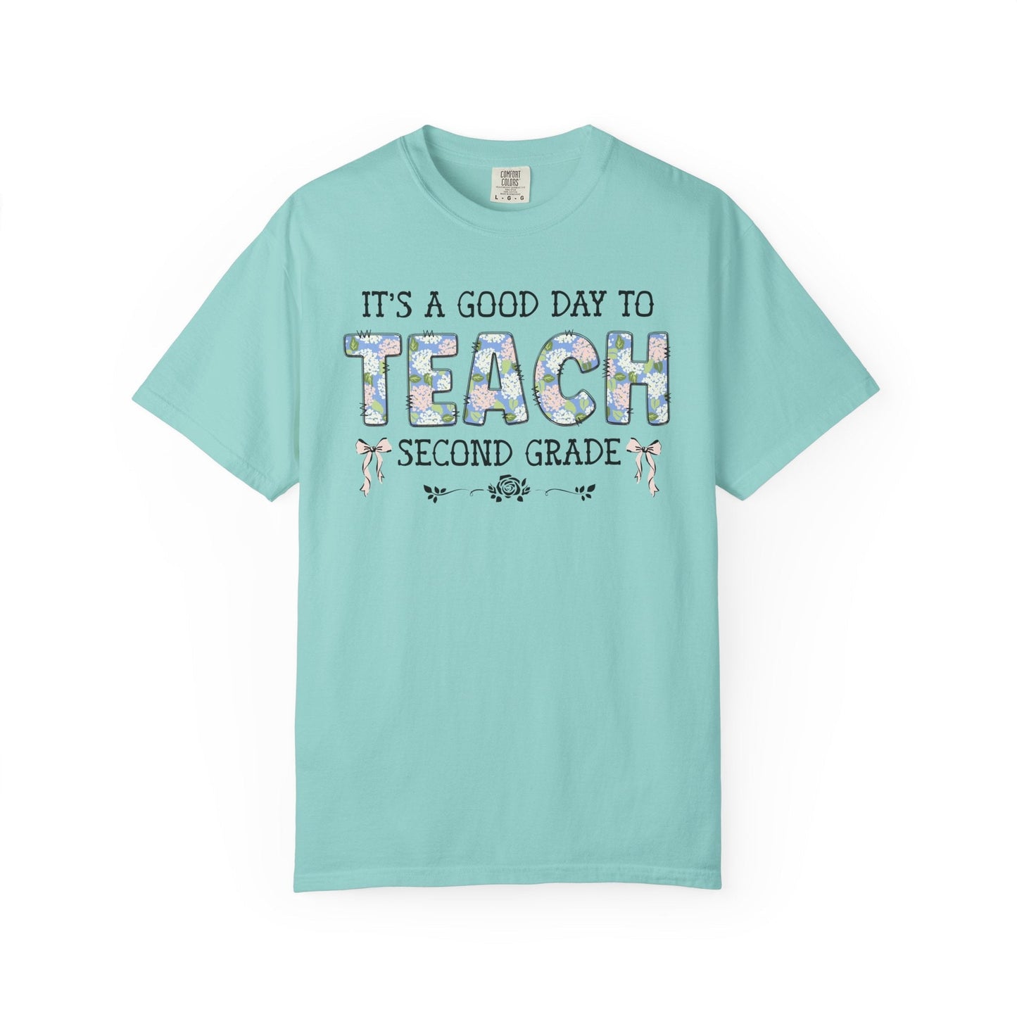 Floral Second Grade Tee