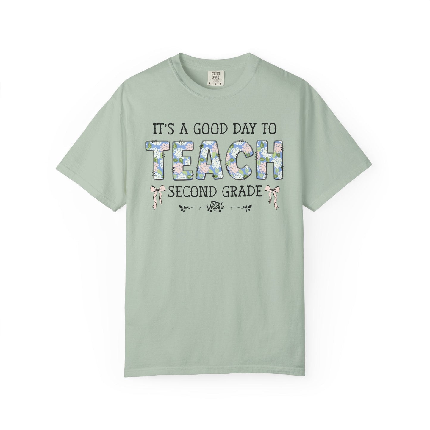 Floral Second Grade Tee