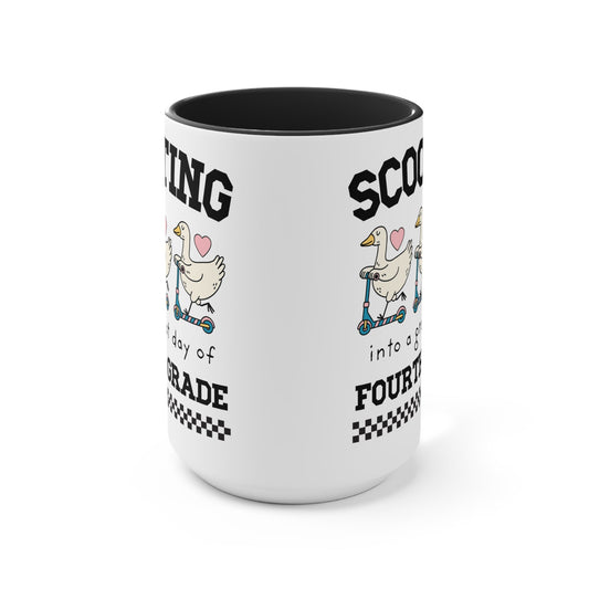 Scooting Into Fourth Grade Mug