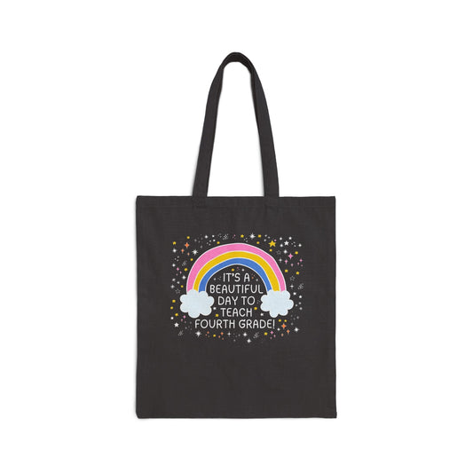 Fourth Grade Teacher Tote Bag