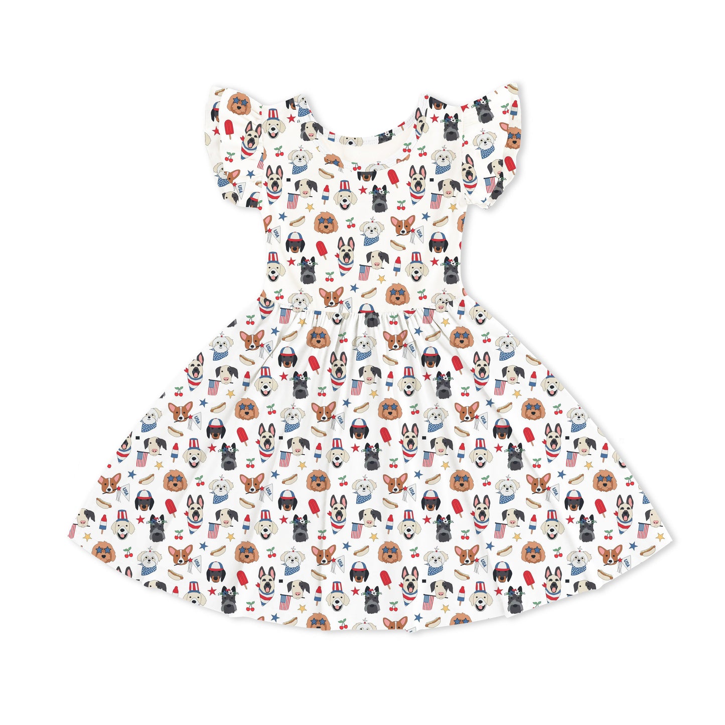 Freedom Dogs (Bodysuit Dress)