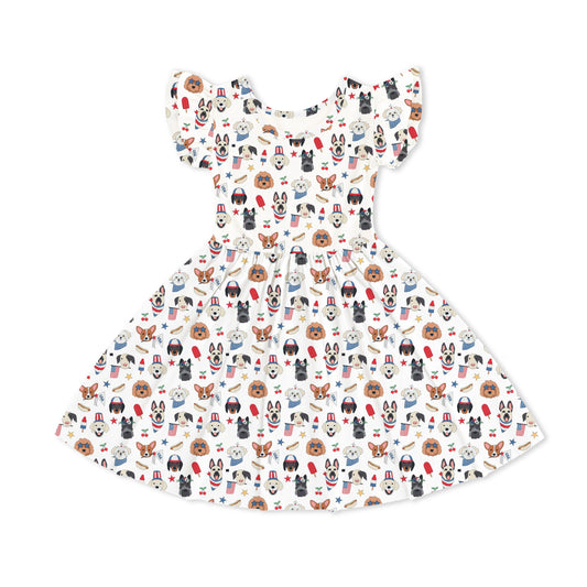 Freedom Dogs (Twirl Dress)