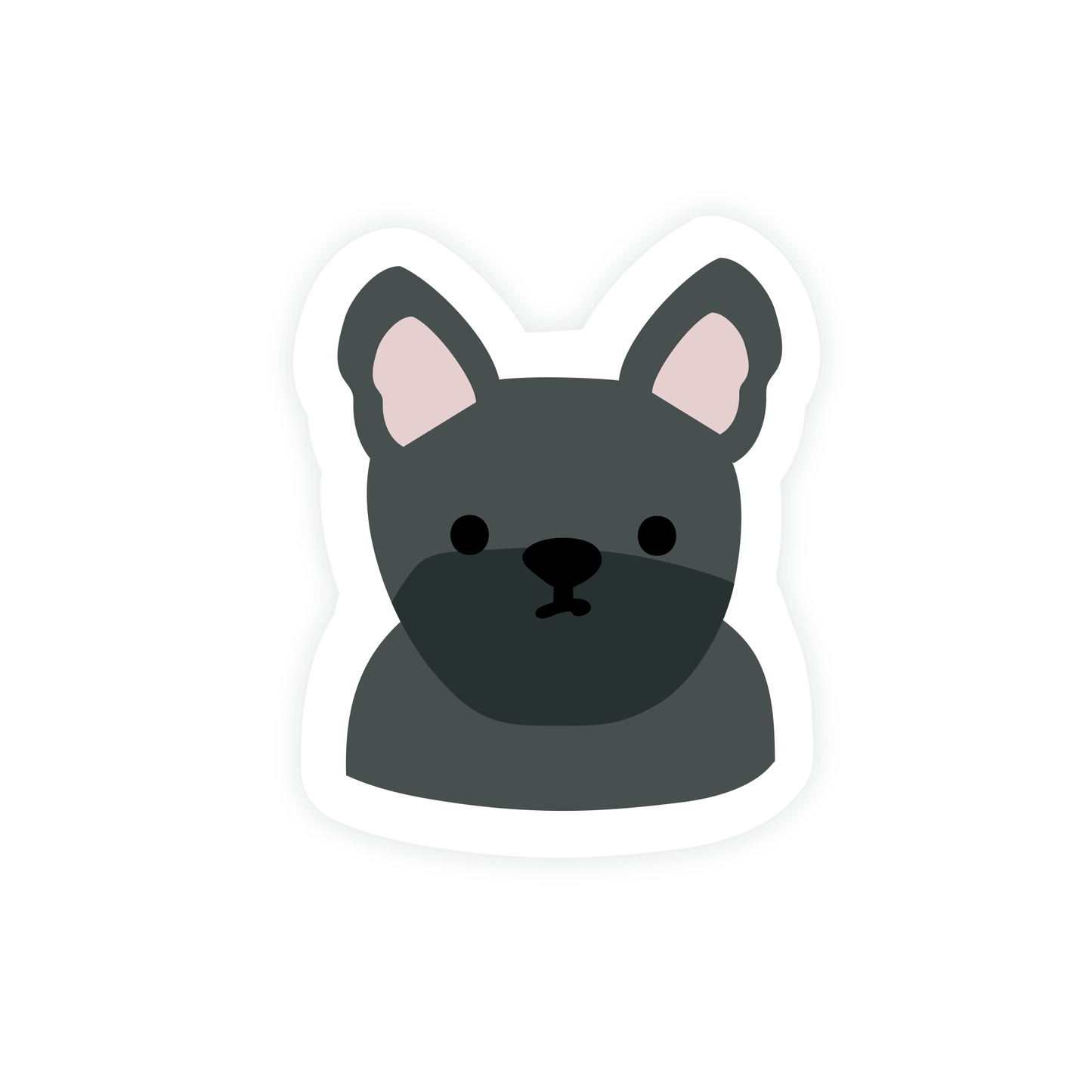 Frenchie Dog Vinyl Sticker