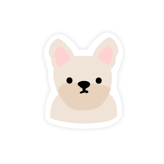 Frenchie Dog Vinyl Sticker