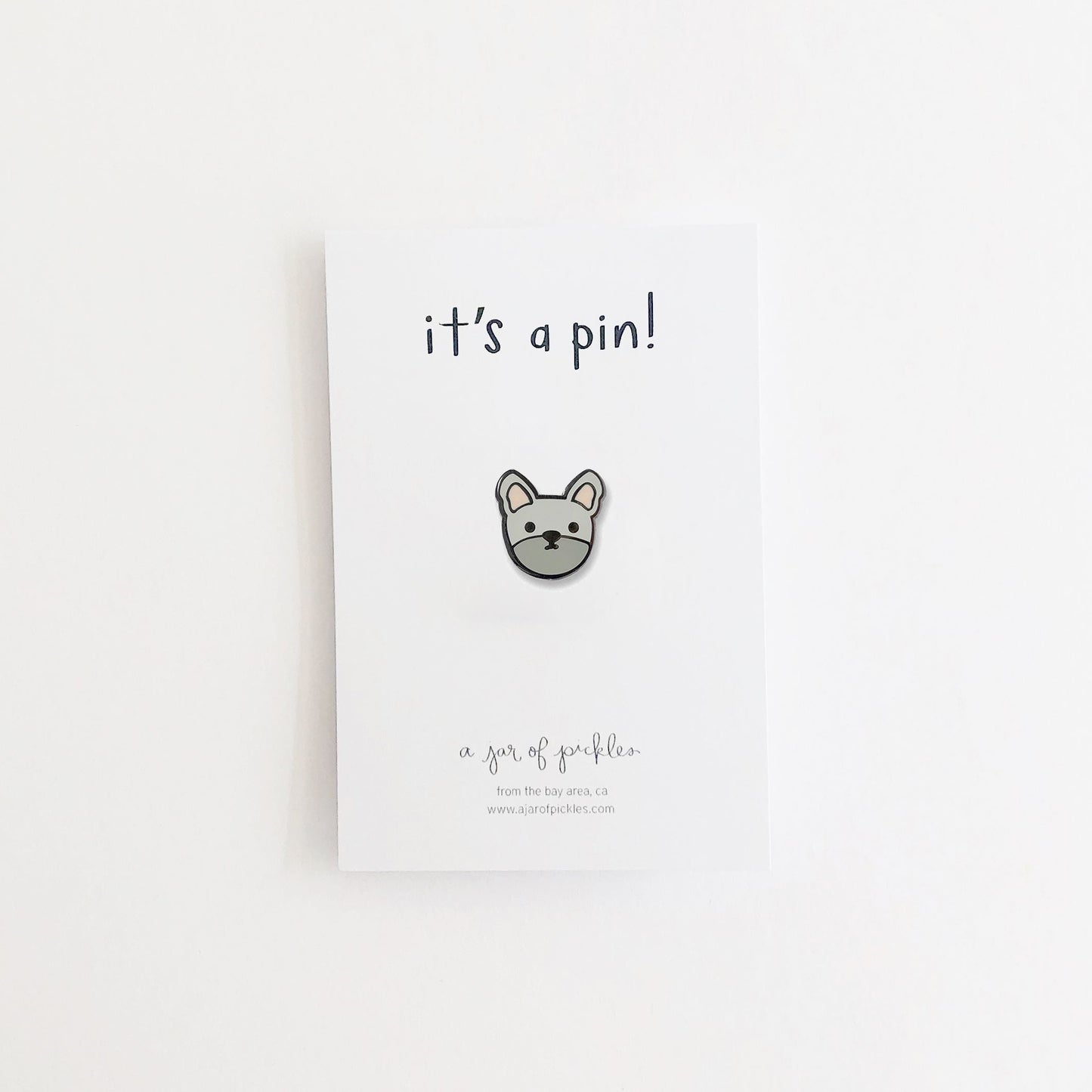 Frenchie Dog Pin
