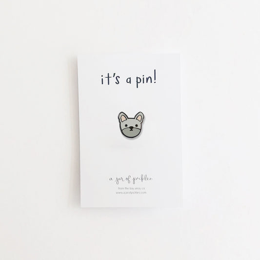 Frenchie Dog Pin