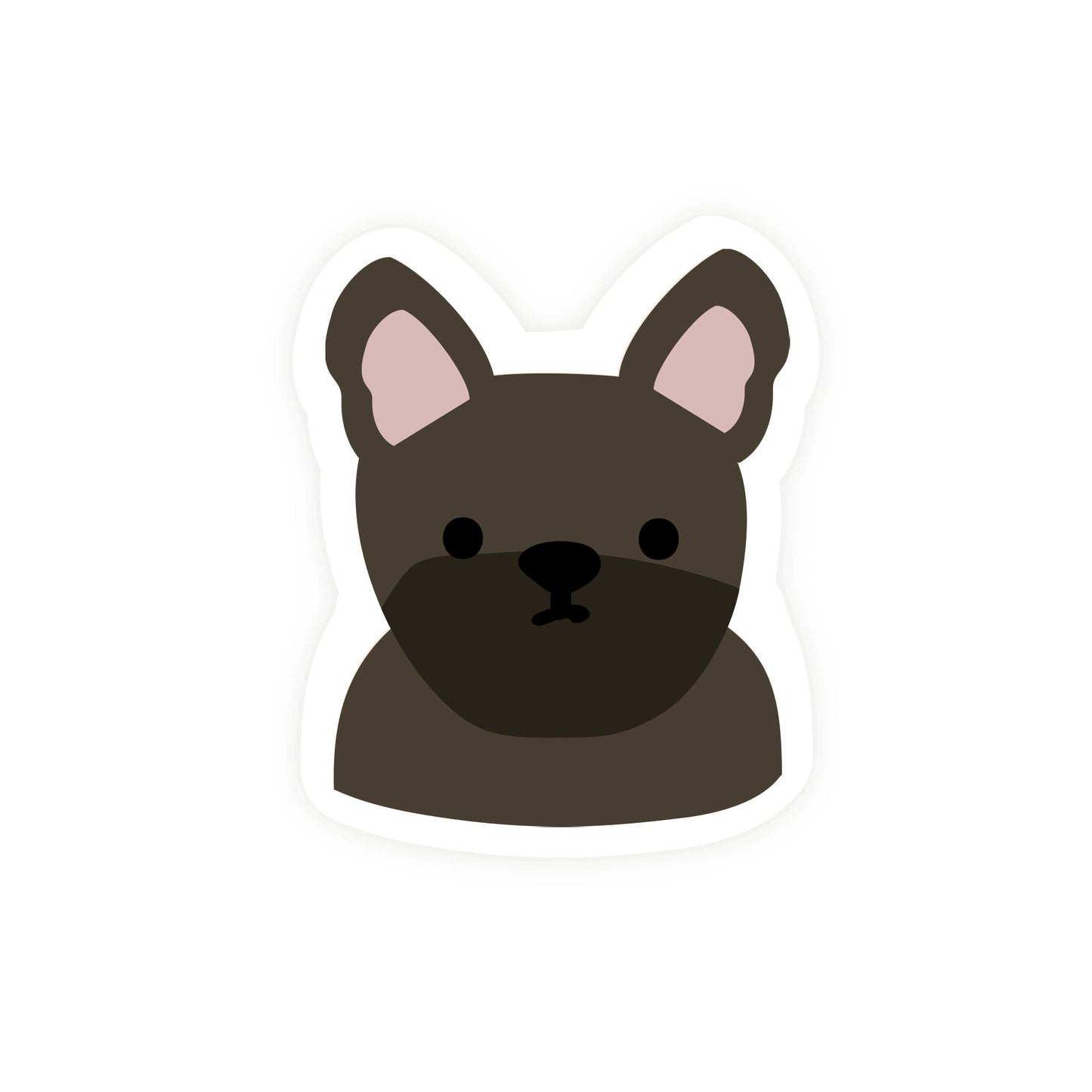 Frenchie Dog Vinyl Sticker