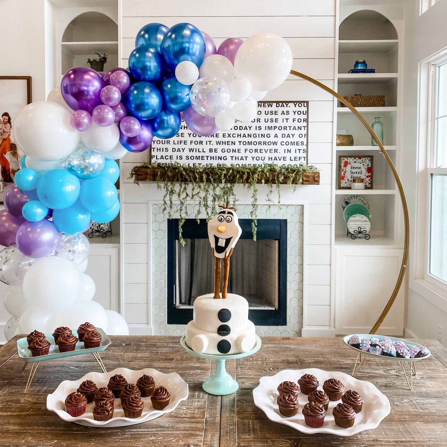 Frozen-Inspired Balloon Garland Kit