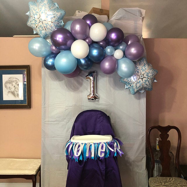 Frozen-Inspired Balloon Garland Kit
