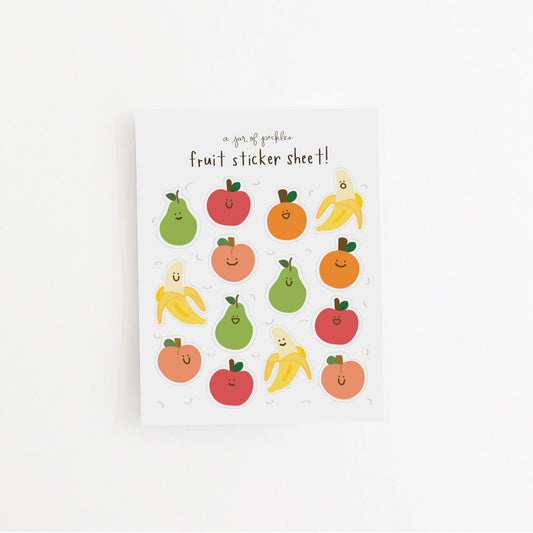 Fruit Sticker Sheet