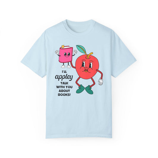 Librarian Apple Pun T-Shirt