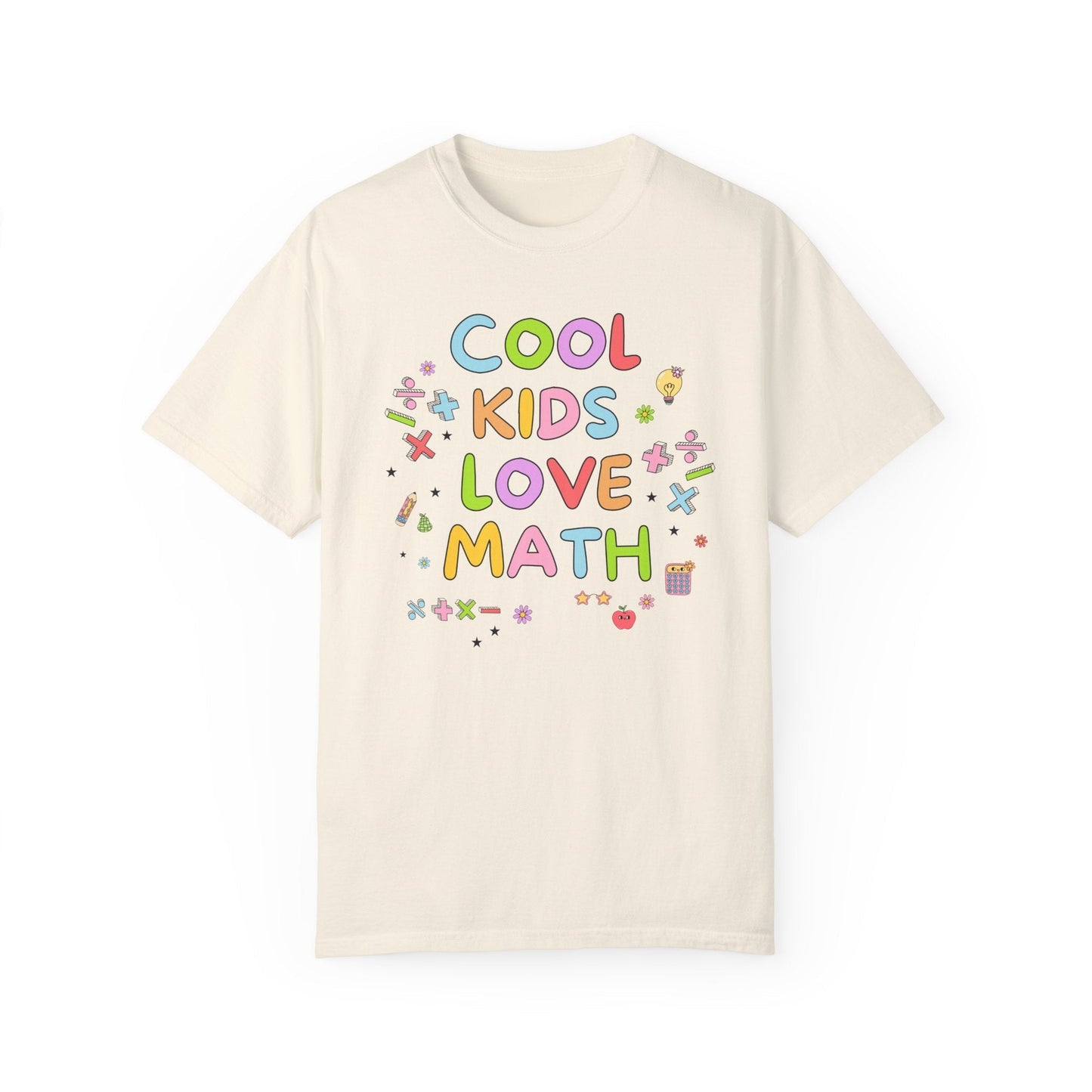 Funny Math Teacher T-Shirt for First Grade Teacher
