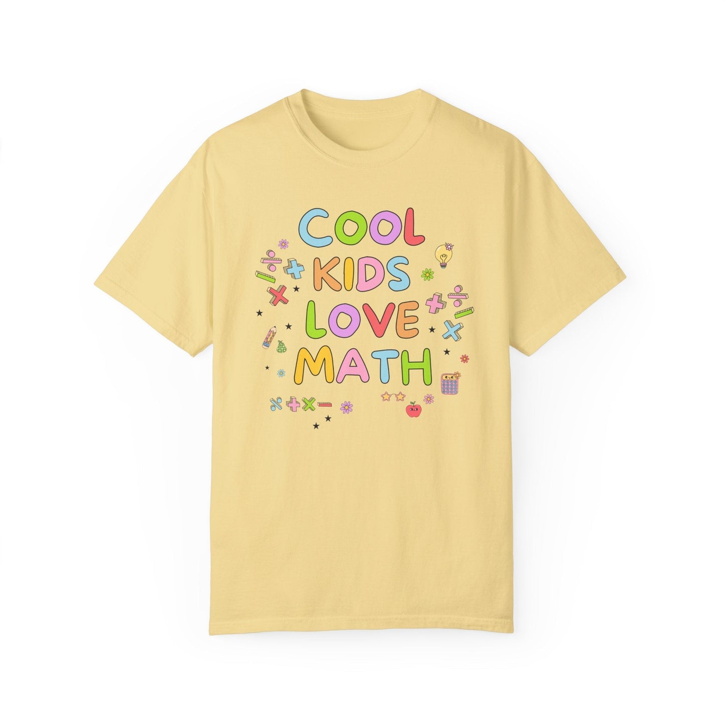 Funny Math Teacher T-Shirt for First Grade Teacher