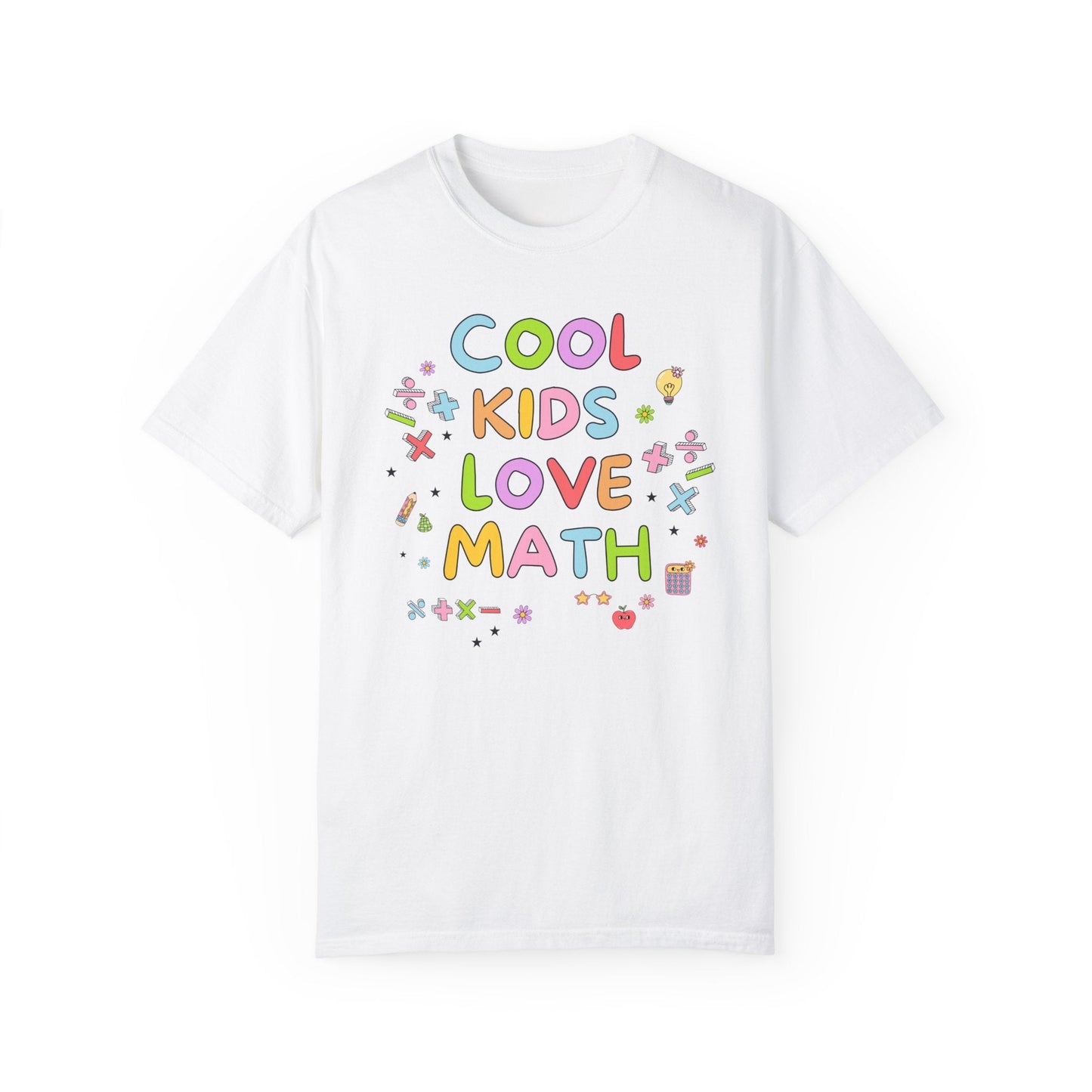 Funny Math Teacher T-Shirt for First Grade Teacher
