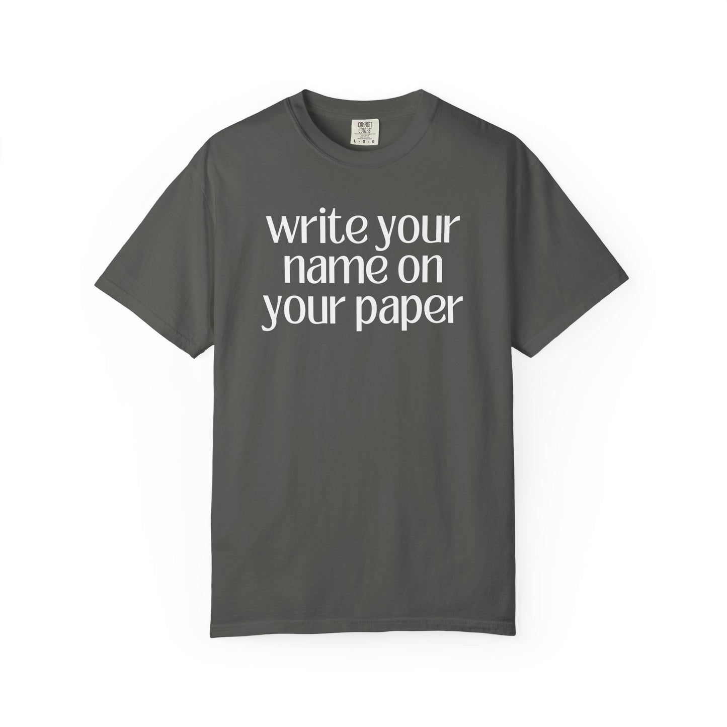 Write Your Name