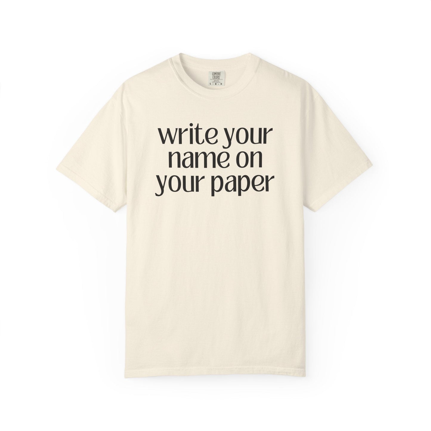 Write Your Name