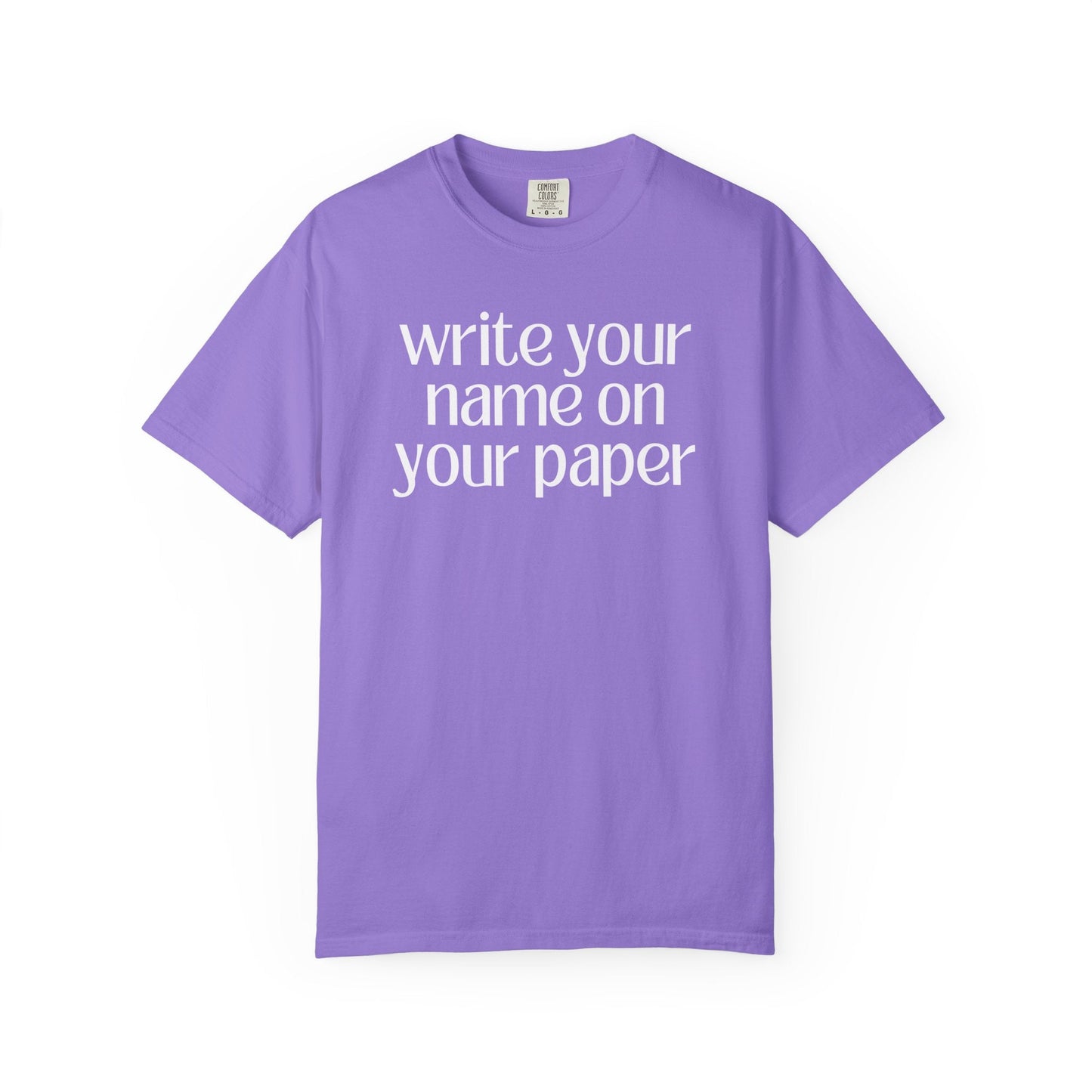 Write Your Name