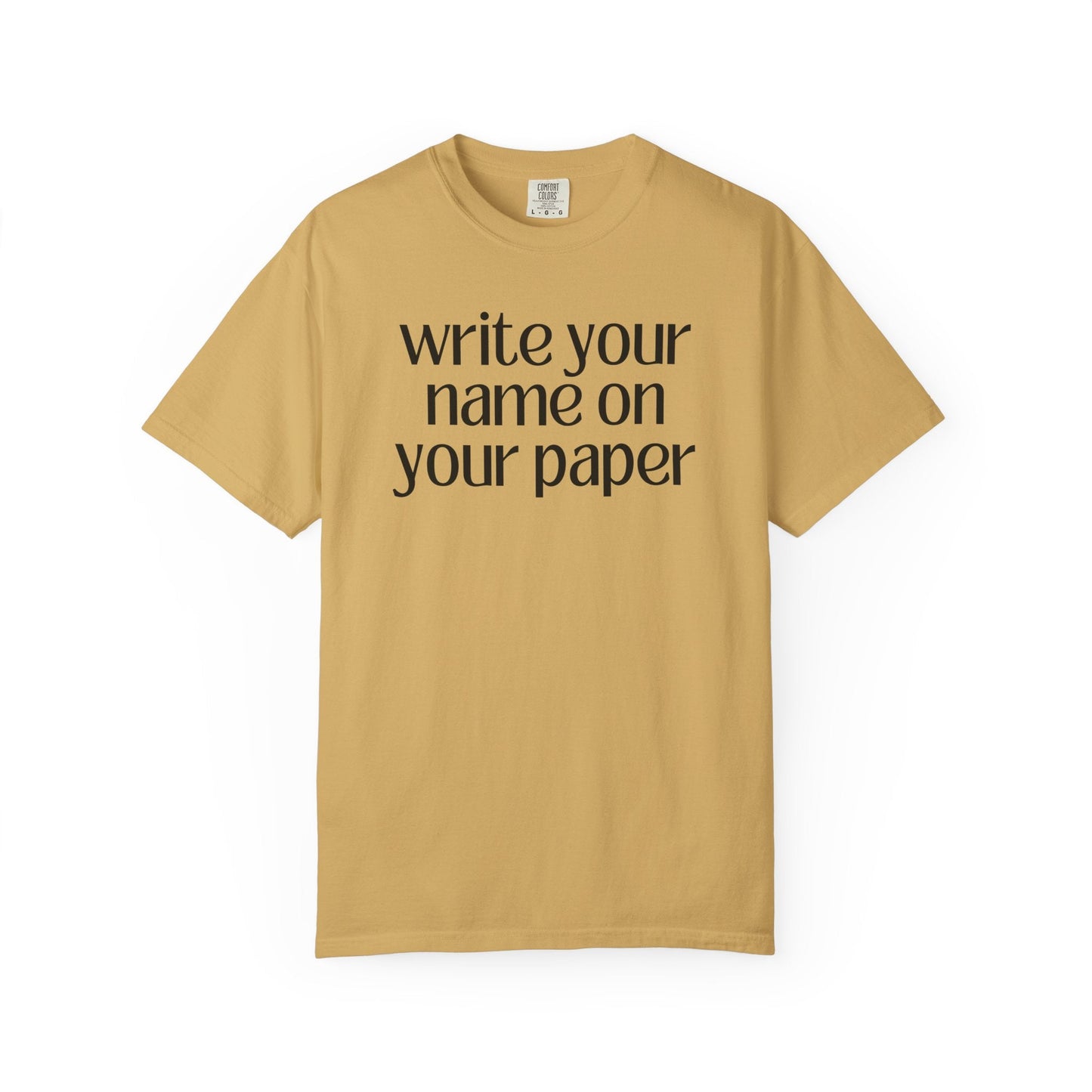 Write Your Name