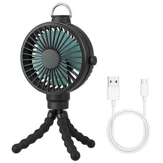 Baby Stroller Fan with Flexible Tripod Clip On
