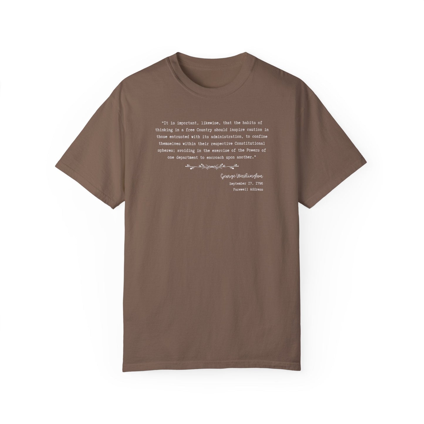 George Washington Farewell Address T-Shirt
