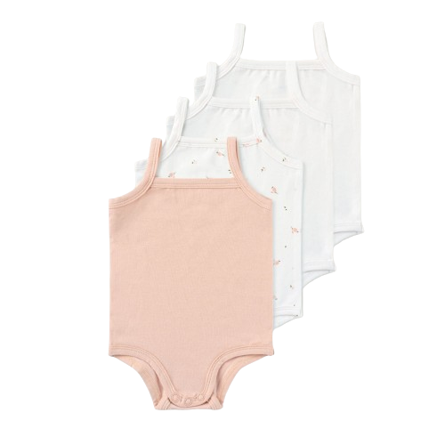 Baby Girl Sleeveless Onesie Pack
