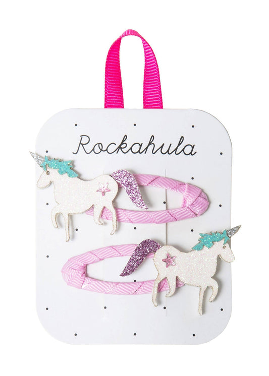 Unicorn Glitter Clips