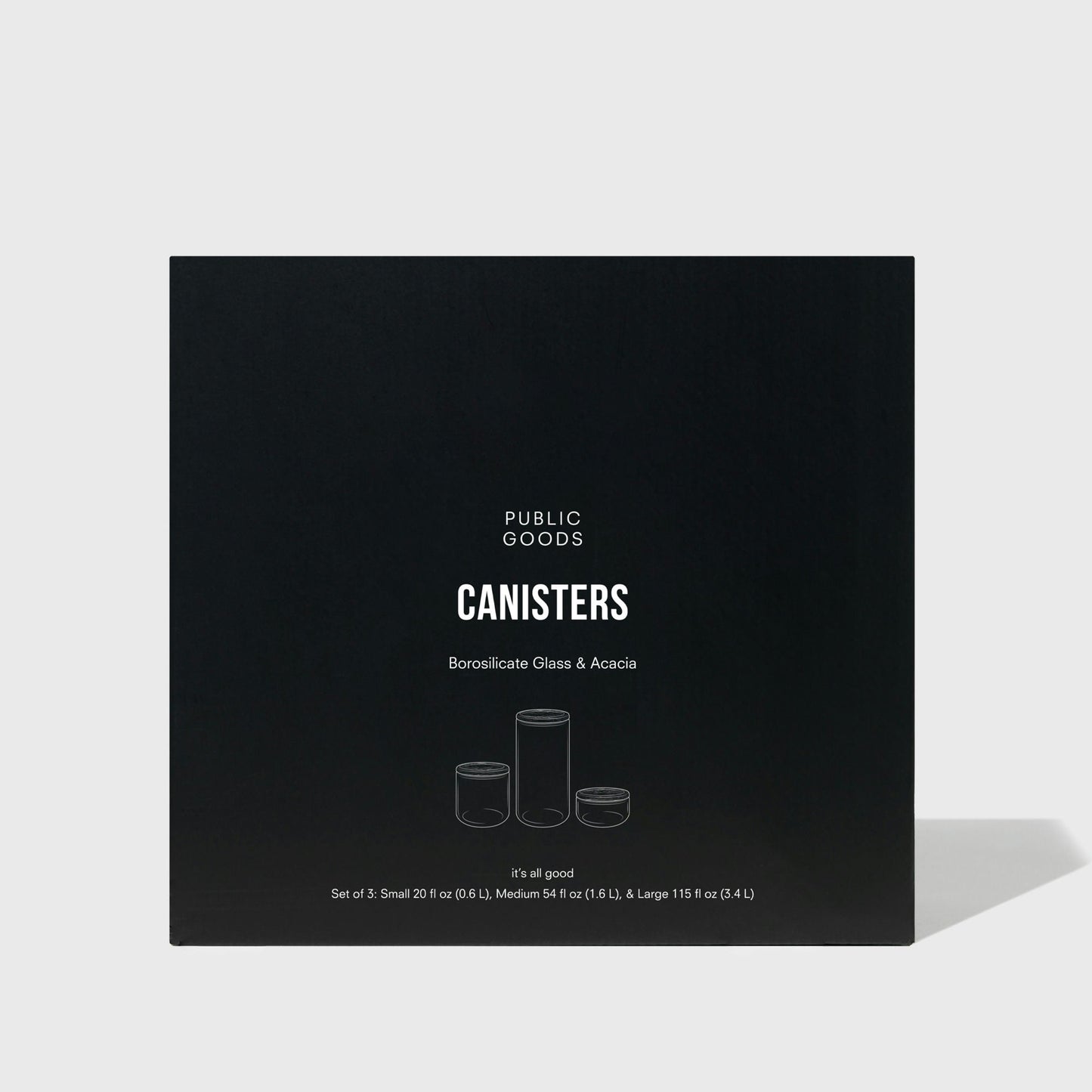 Glass Canisters