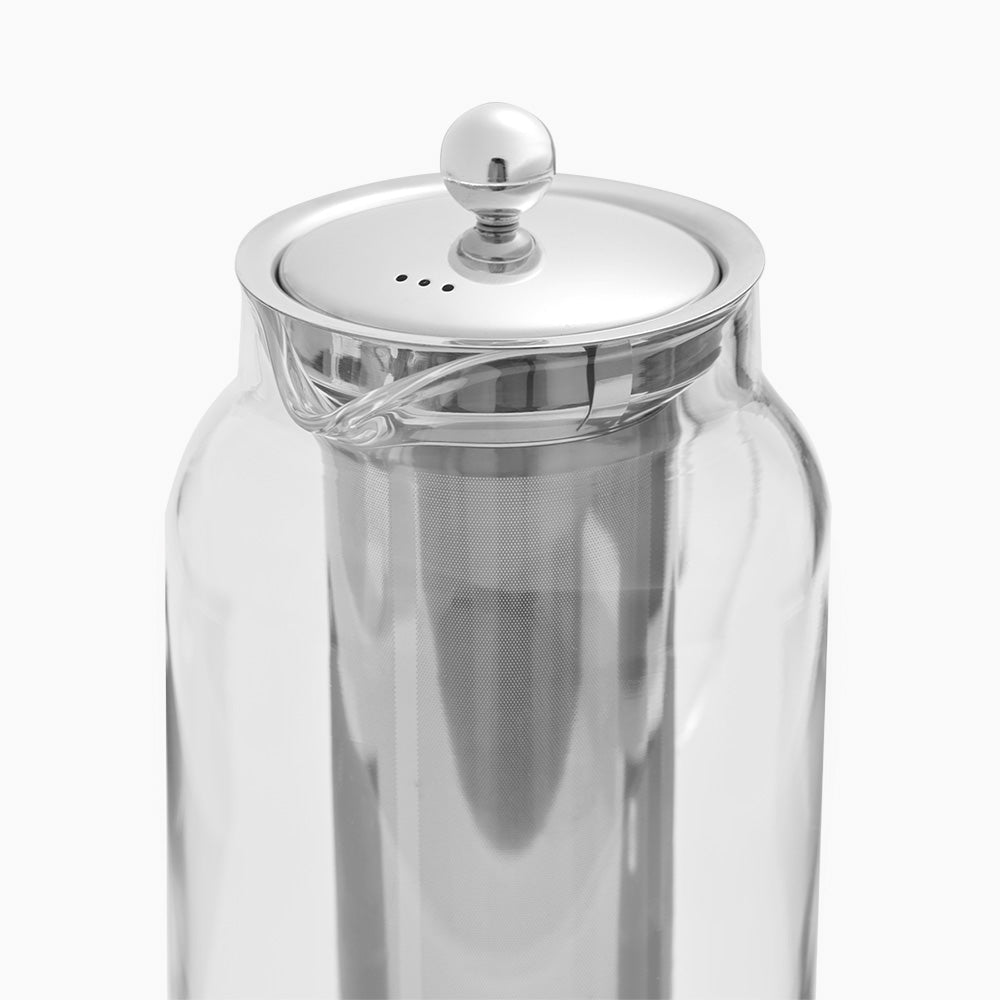 Tea & Water Glass Pitcher with Infuser