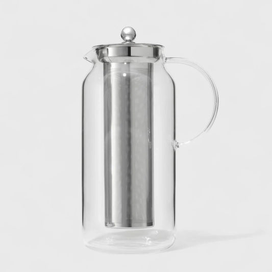 Tea & Water Glass Pitcher with Infuser