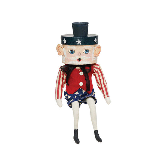 Glory Sam Gathered Traditions Art Doll by Joe Spencer