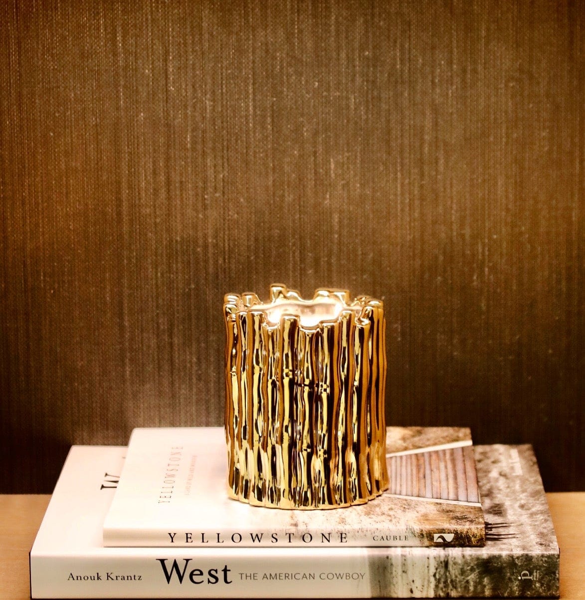 Gold Sagano Candle