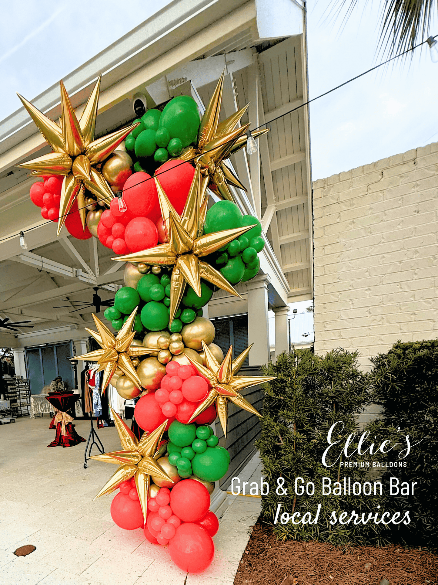 Gold Starburst Cluster Balloon – 26" and 40"