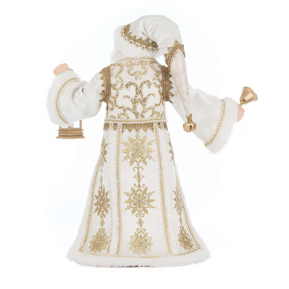 Golden Leaf Santa Tabletop | Christmas Decor | Katherine's Collection
