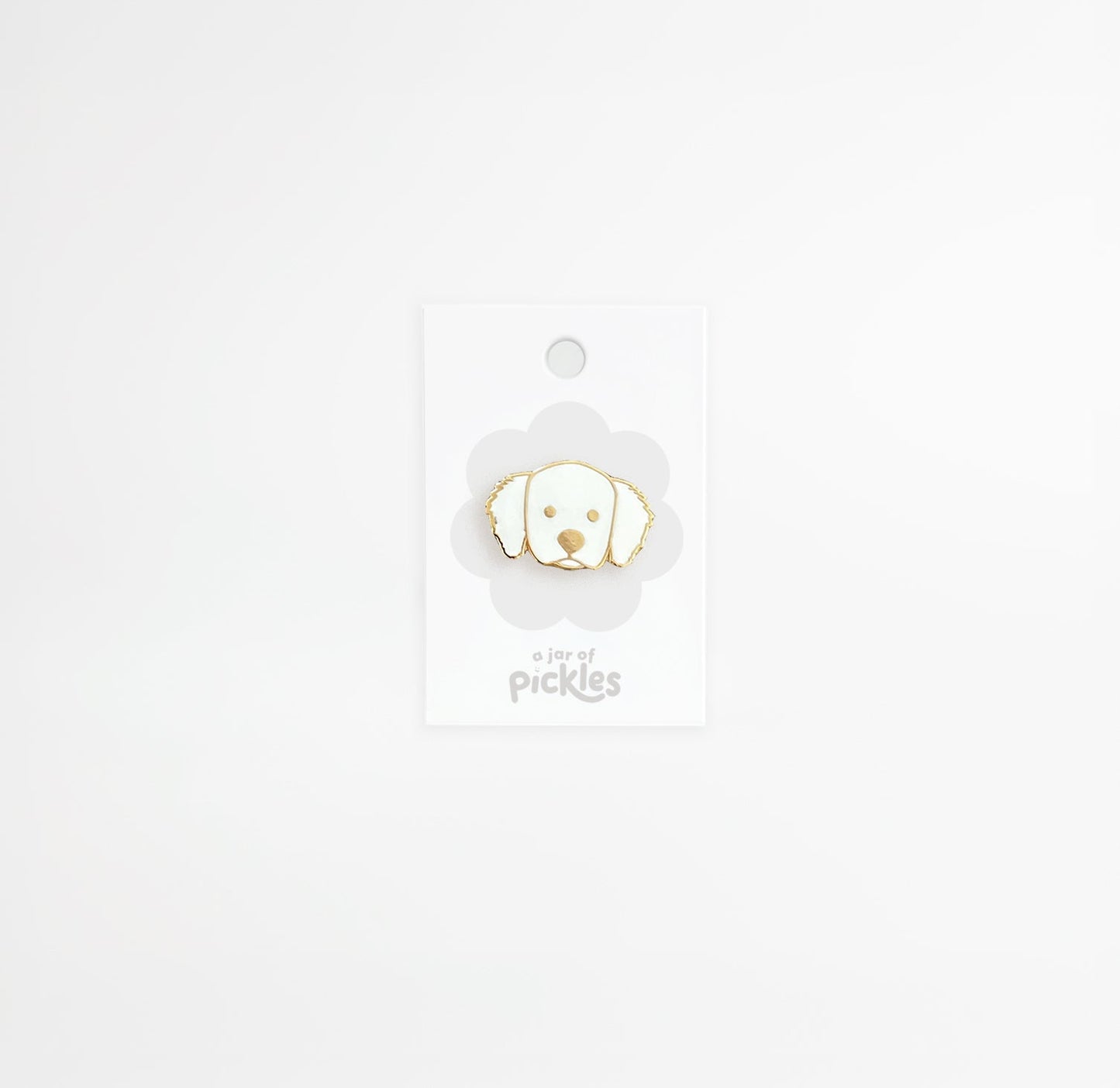 Golden Retriever Dog Pin