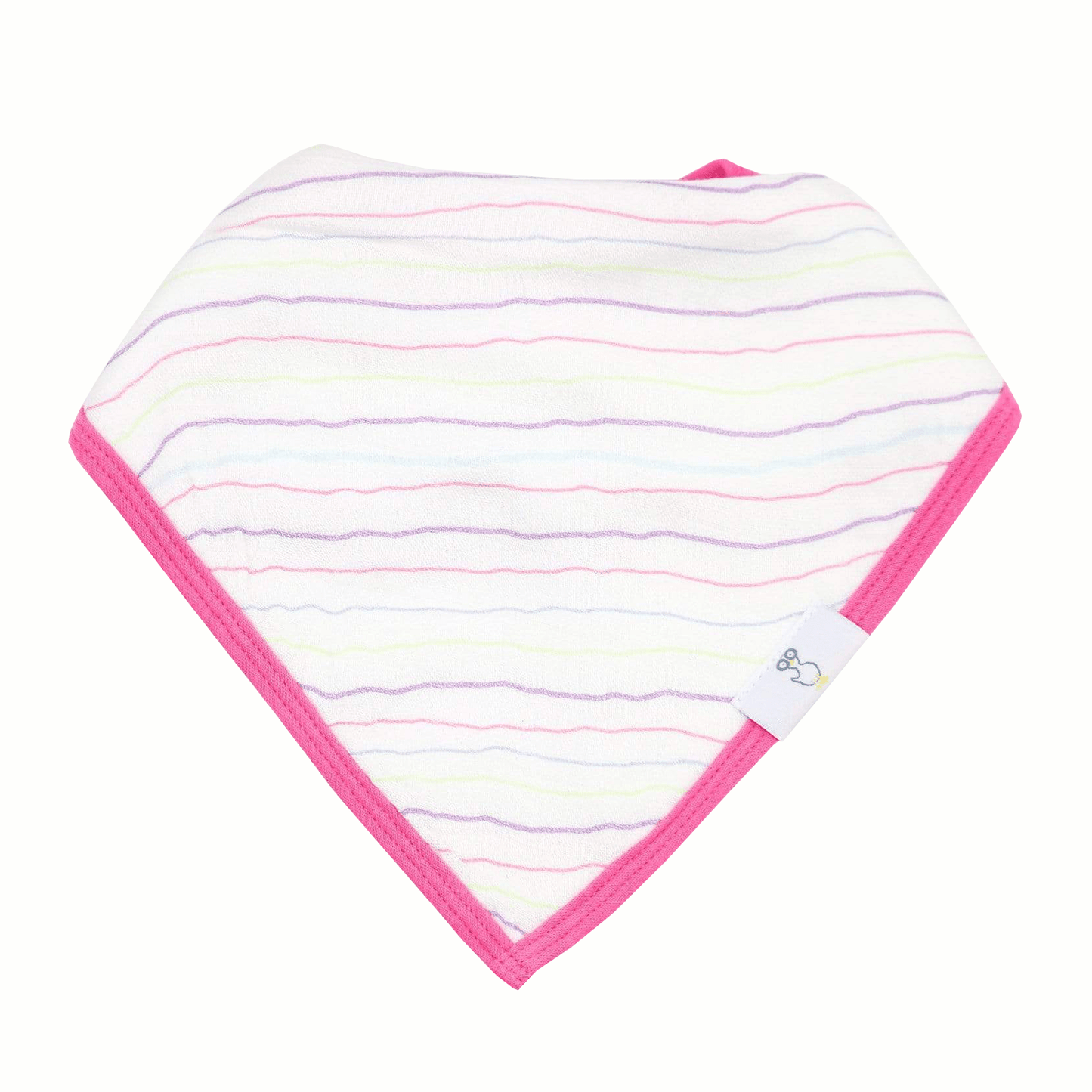 Stripes and Stars 2 Pack Muslin & Terry Cloth Bib Set