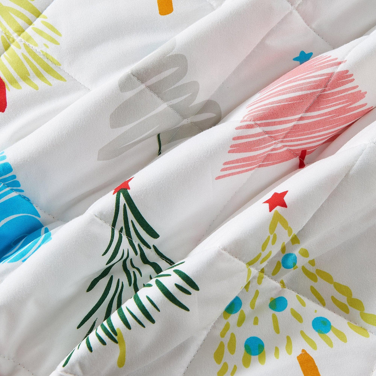 Colorful Holiday Quilt Set - Midnight Magic Collection