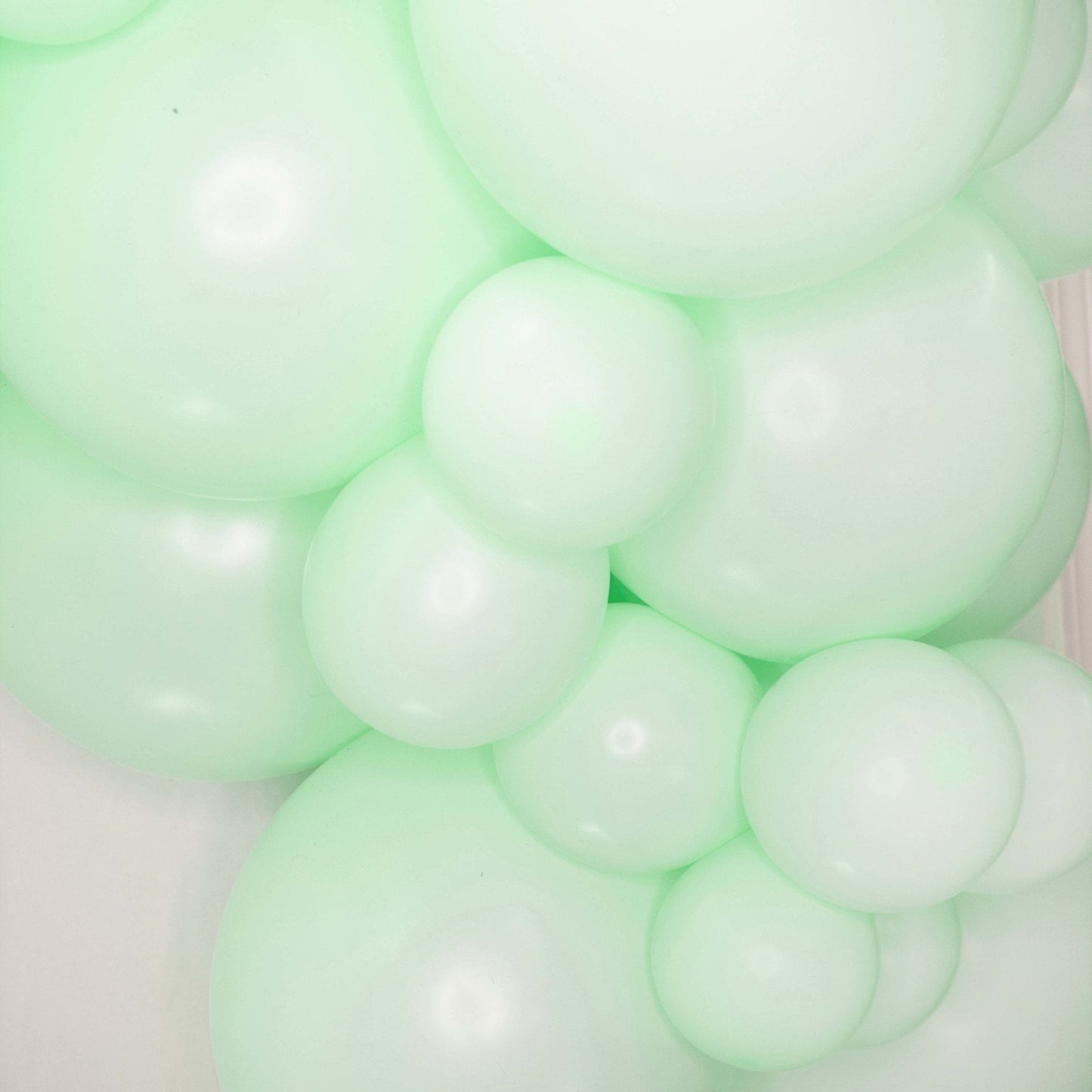 Green Balloon Garland