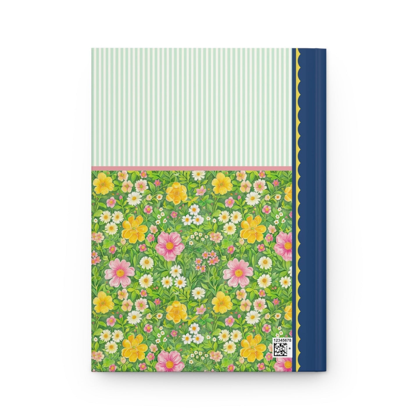 Green Flower Notebook: D