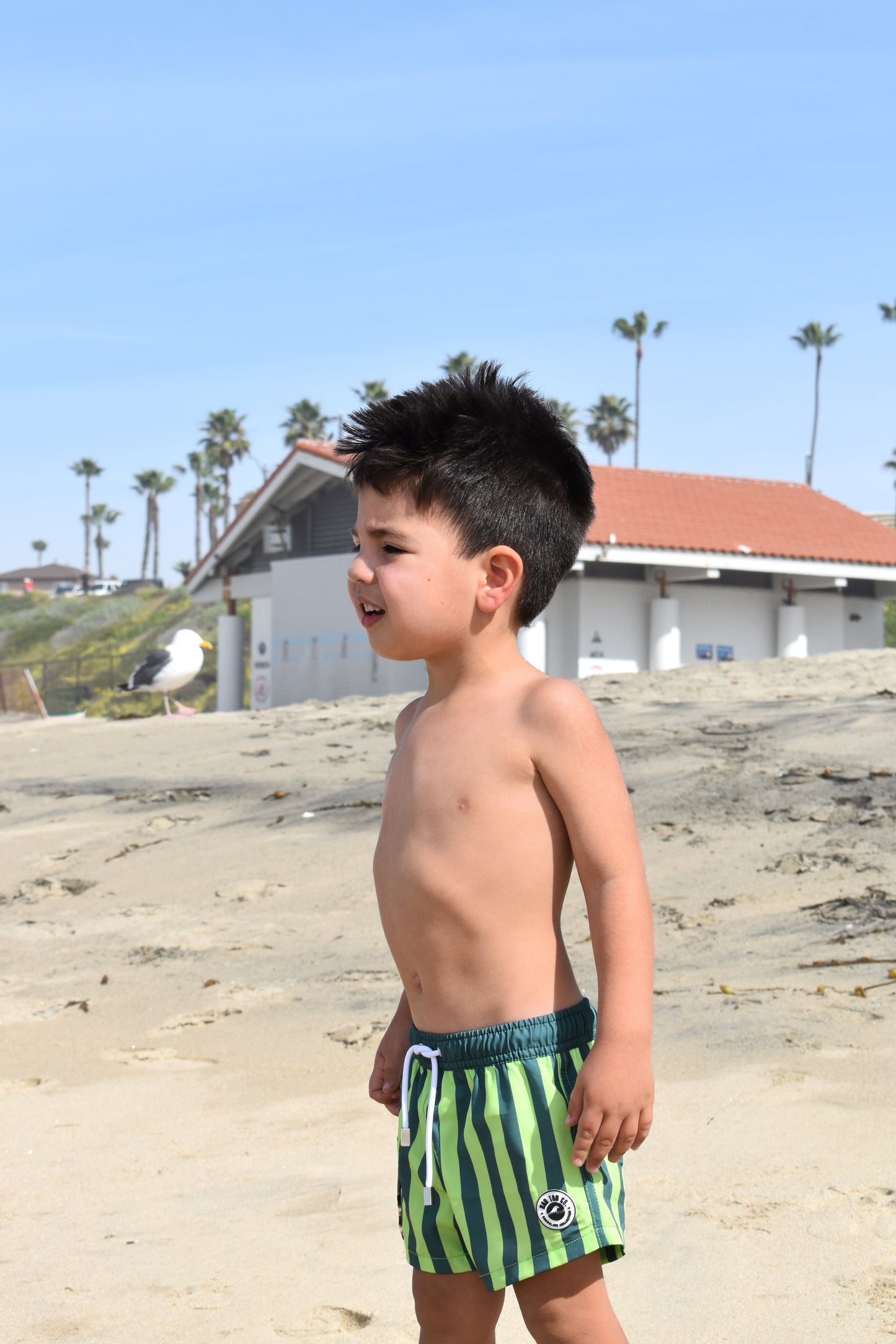 GREEN MACHINE SWIMMIE swim trunks