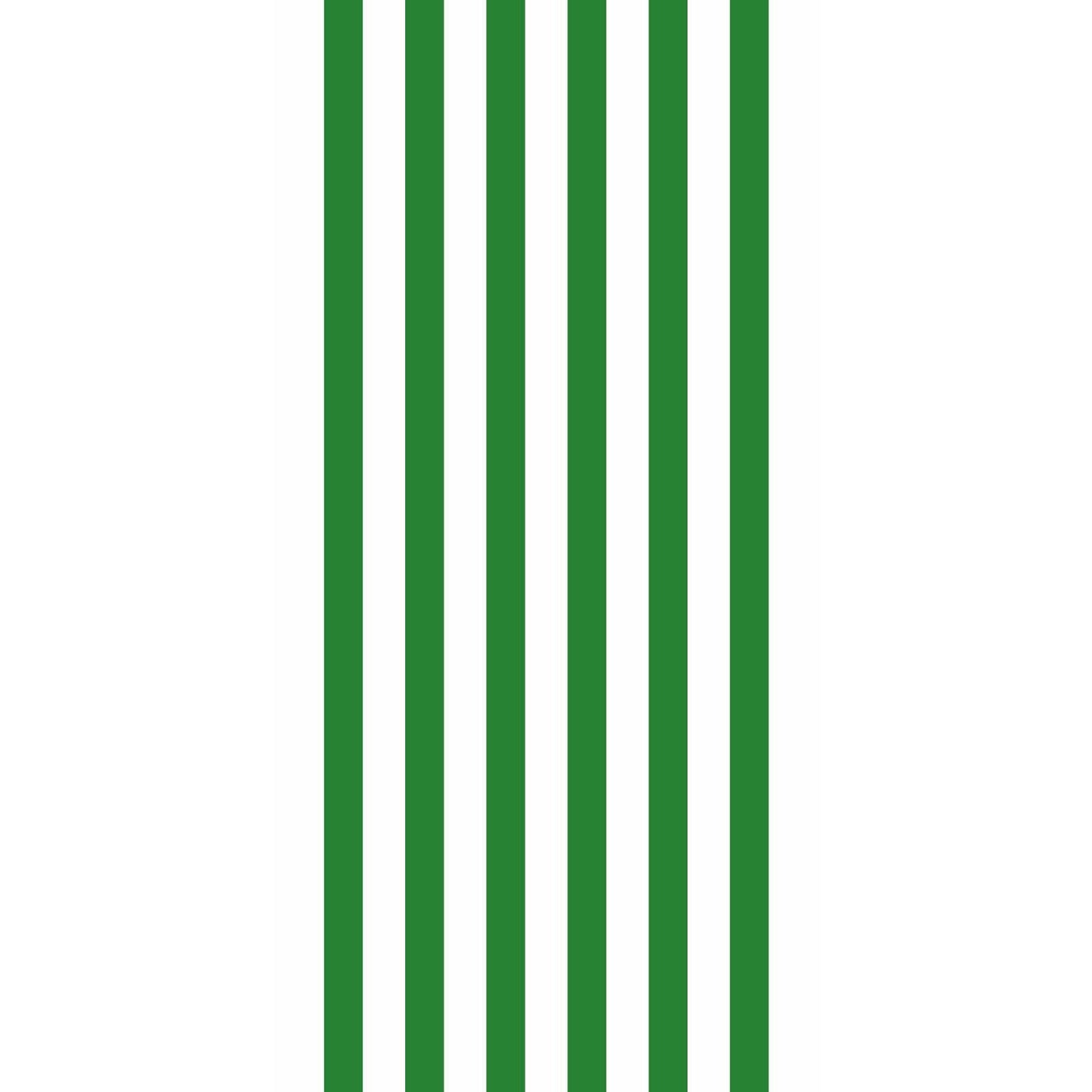 Sola Blue/Red/Green Cabana Stripe Cotton Beach Towel 30 x 60 inch