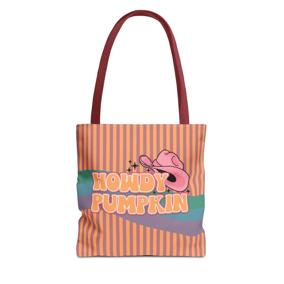 Groovy Halloween Tote: Howdy Pumpkin