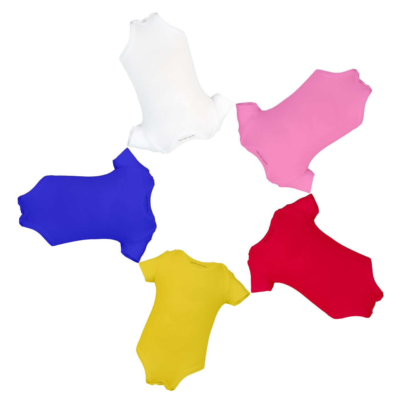 The Three’s Company Onesie Pack- 3 Pack of the softest Bamboo Onesie's