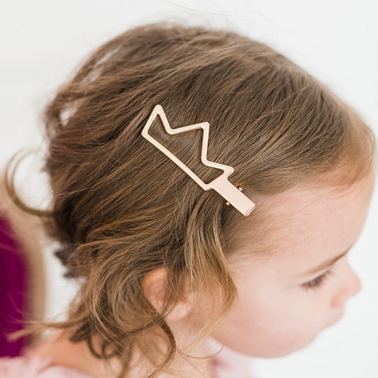 Gold Crown Clip