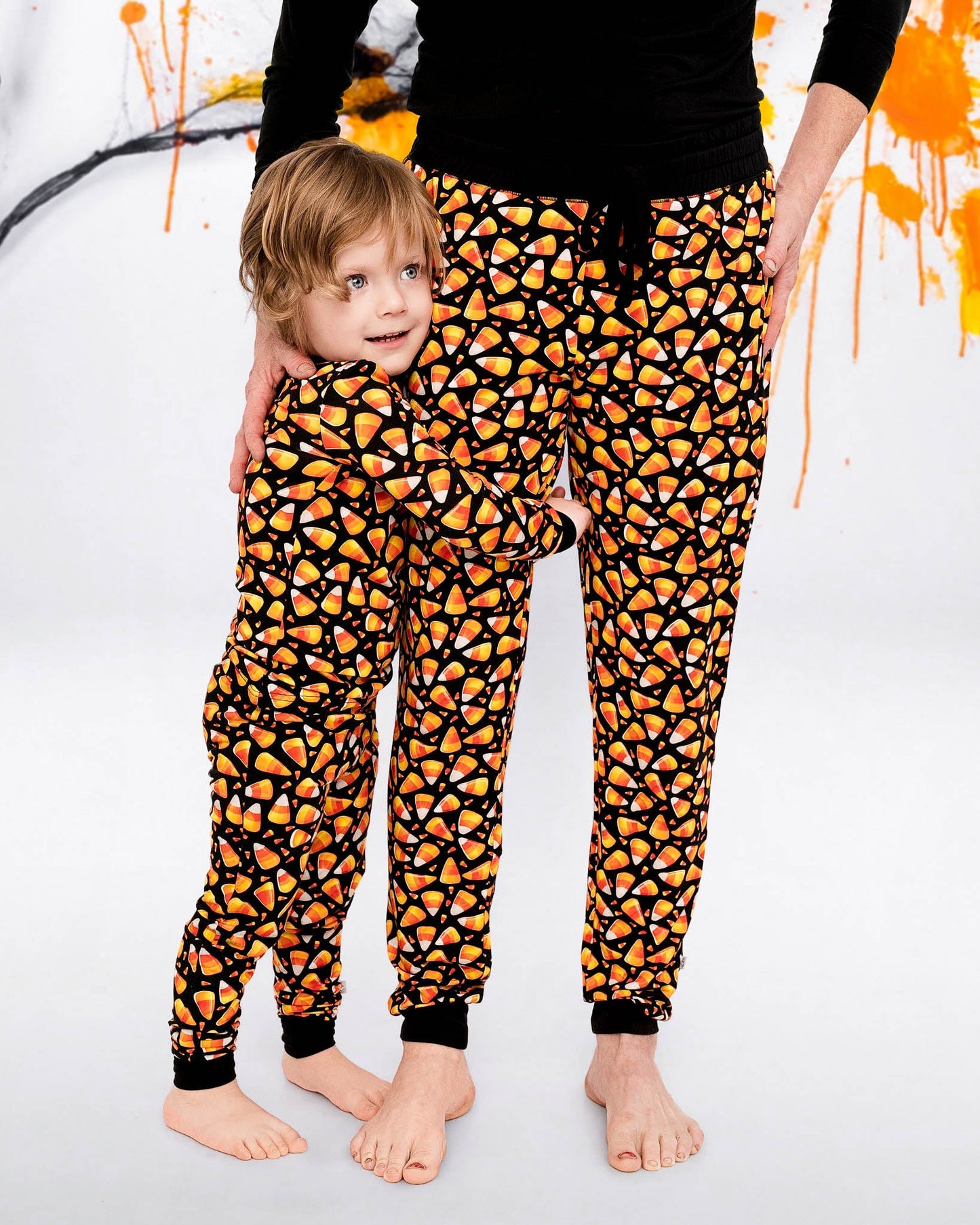 Halloween | Candy Corn | Women’s Bamboo Joggers