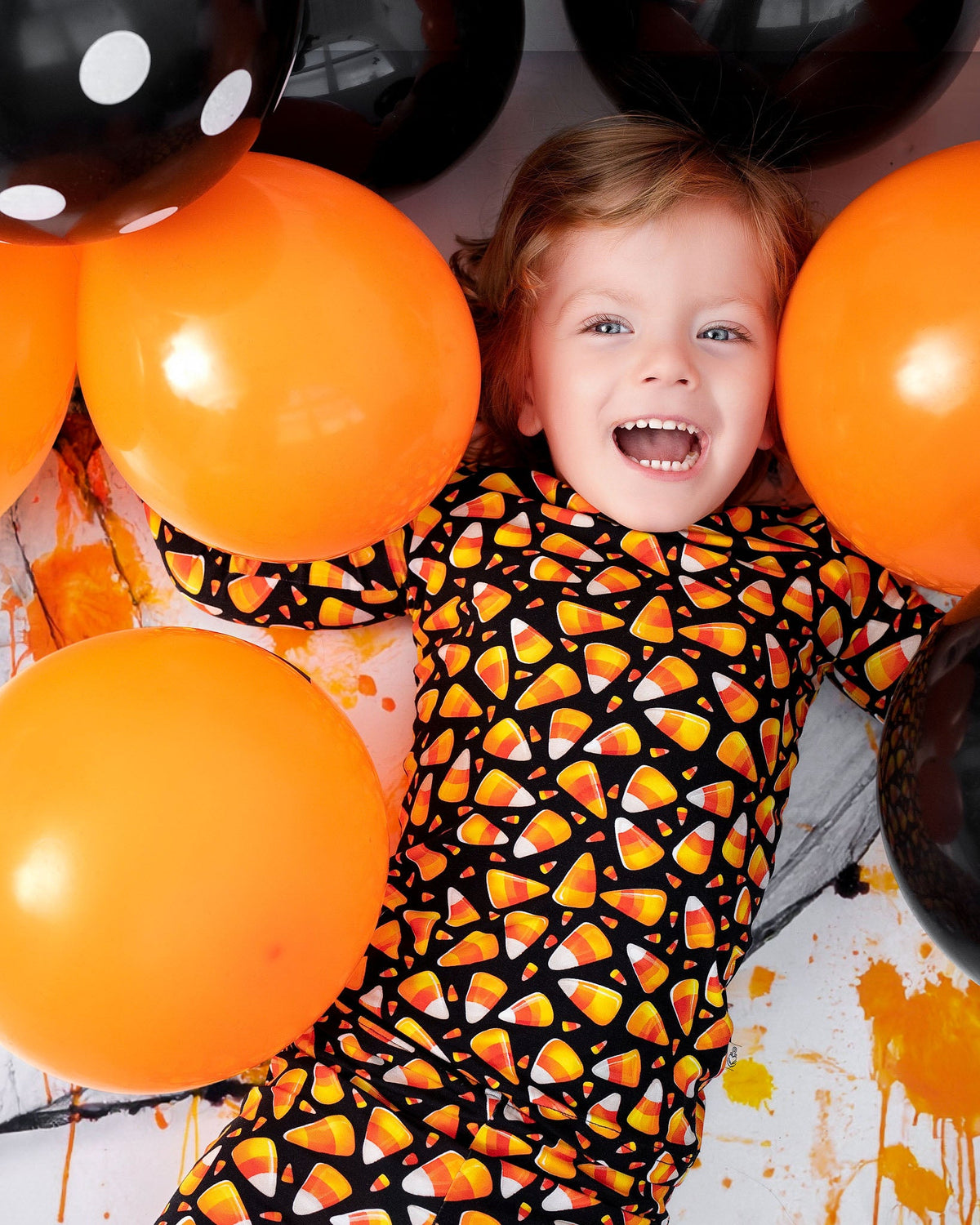Halloween | Candy Corn | Bamboo Two-Piece Pajamas