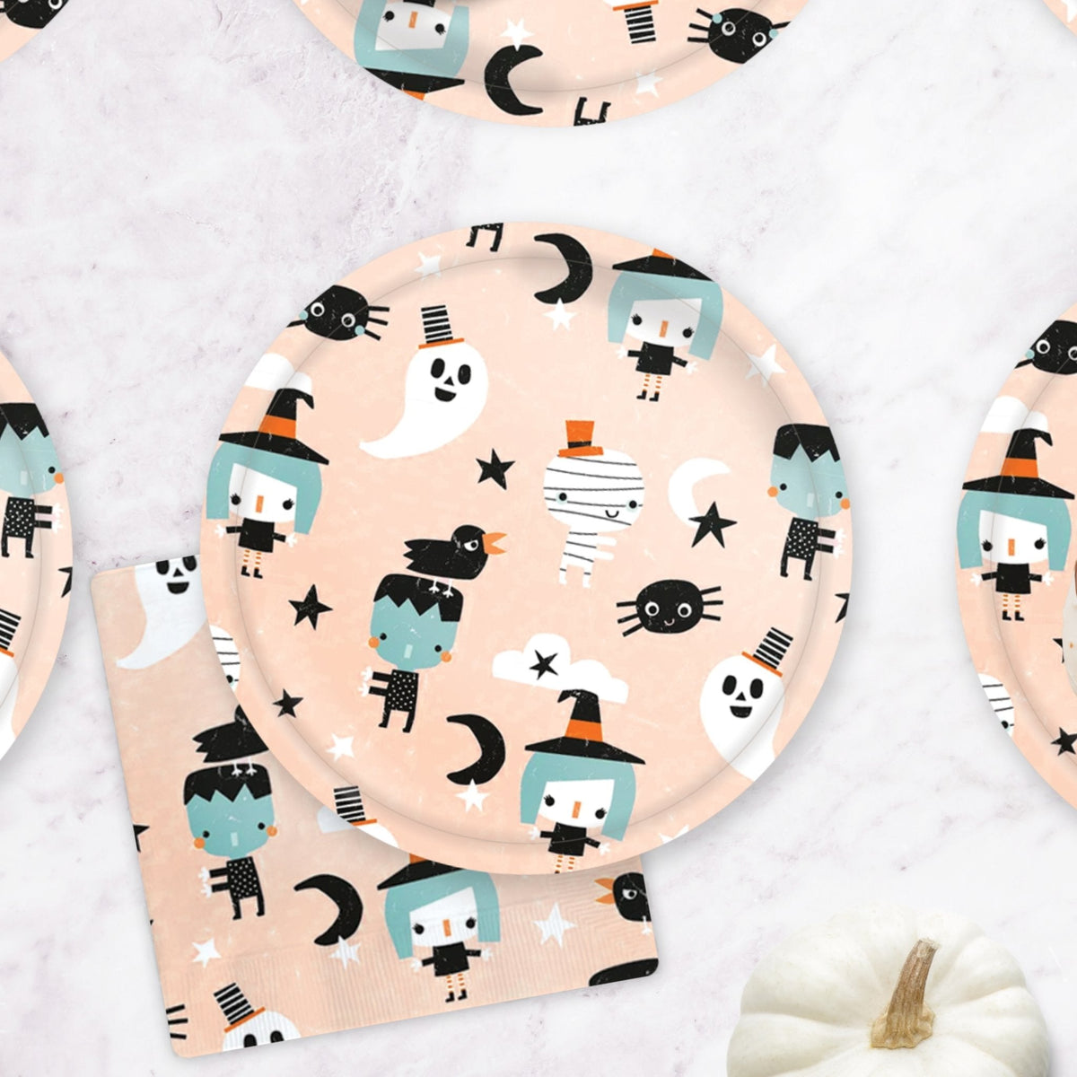 Halloween Friends Icon Paper Napkins
