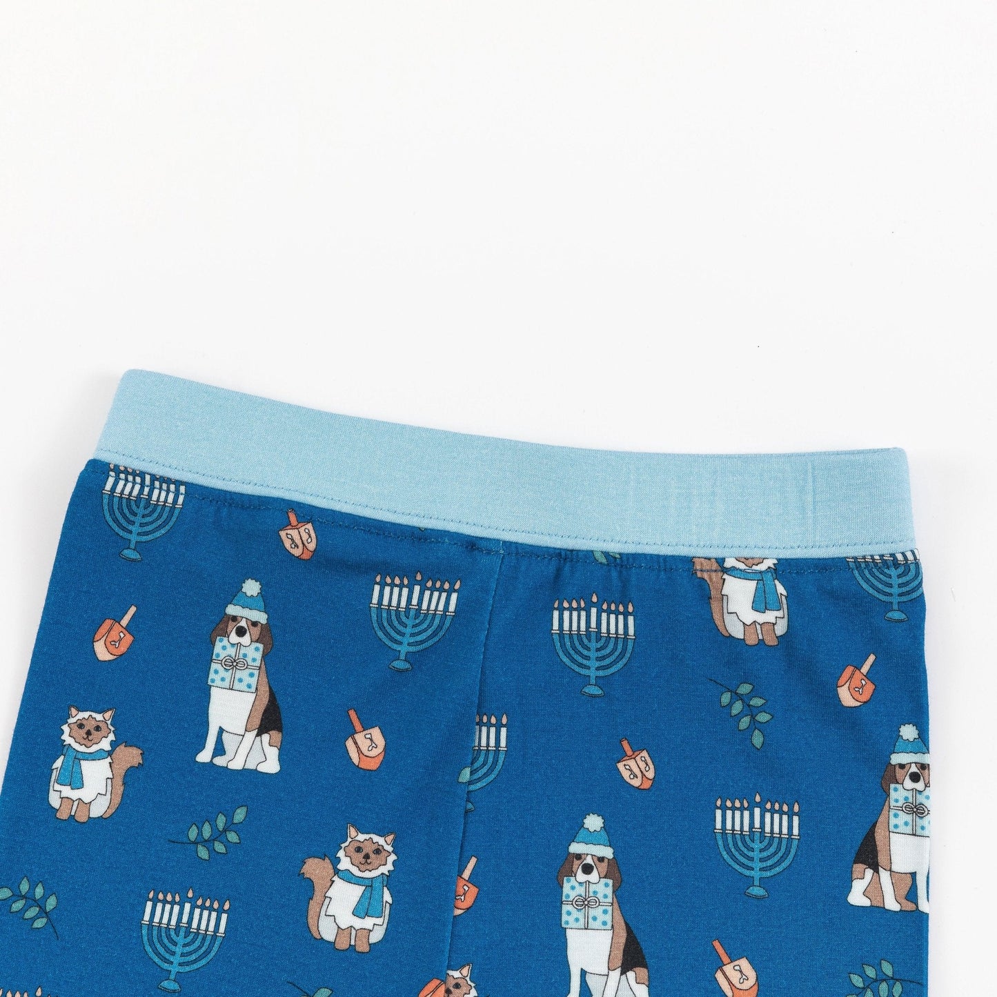 PREORDER - Hanukkah Pets (Long Sleeve PJ) - Blue