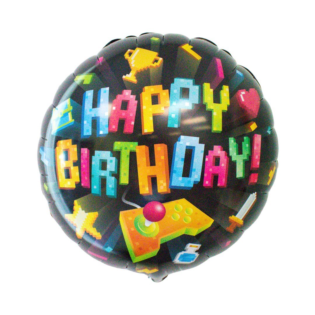 Happy Birthday Gaming Balloon
